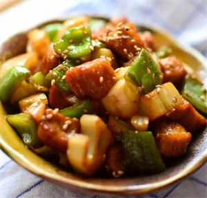 高蛋白低脂肪——花生蛋白素肉做法