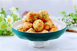 九种素丸子做法,家宴少不了的大菜~