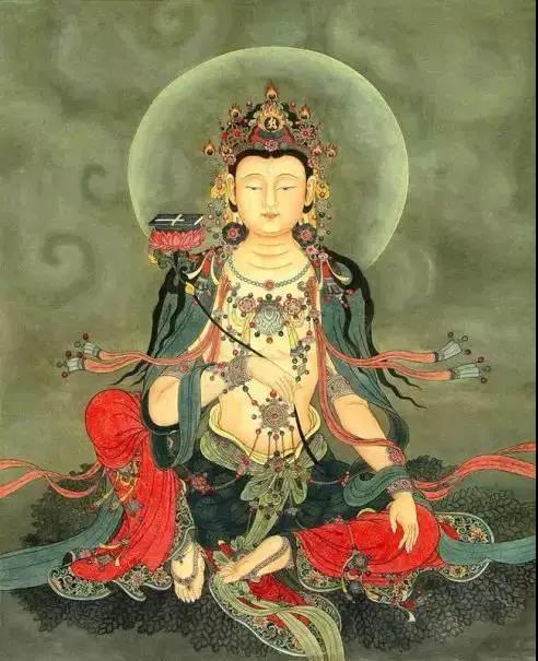 文殊菩萨化身贫女 布施秀发点化众人