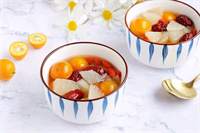 金桔这样做,润肺止咳