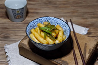 年糕美食,软糯Q弹,咸鲜味美,口感超赞